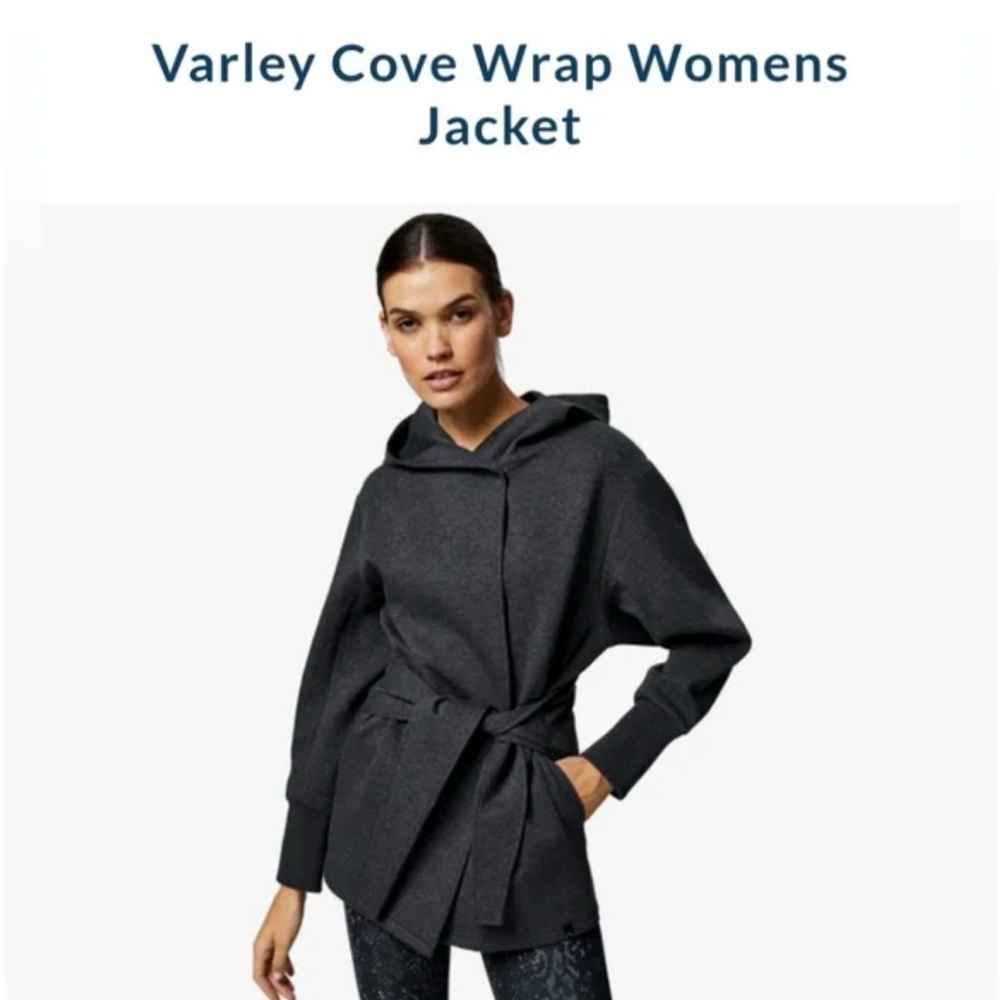 Varley Cove Wrap Women's Jacket - Dark Gray